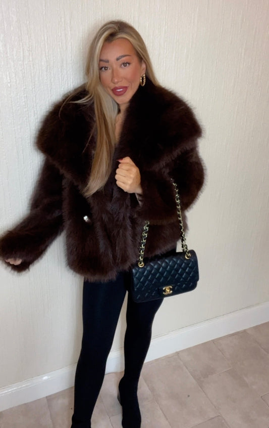 Sophia fur luxurious coat