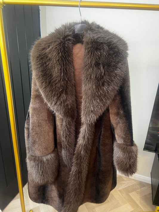 Faux Fur Coat